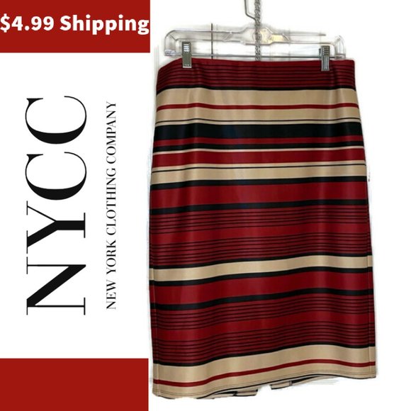 New York Clothing Company Dresses & Skirts - 💰BOGO💰EUC NYCC red/black elastic waist skirt - M